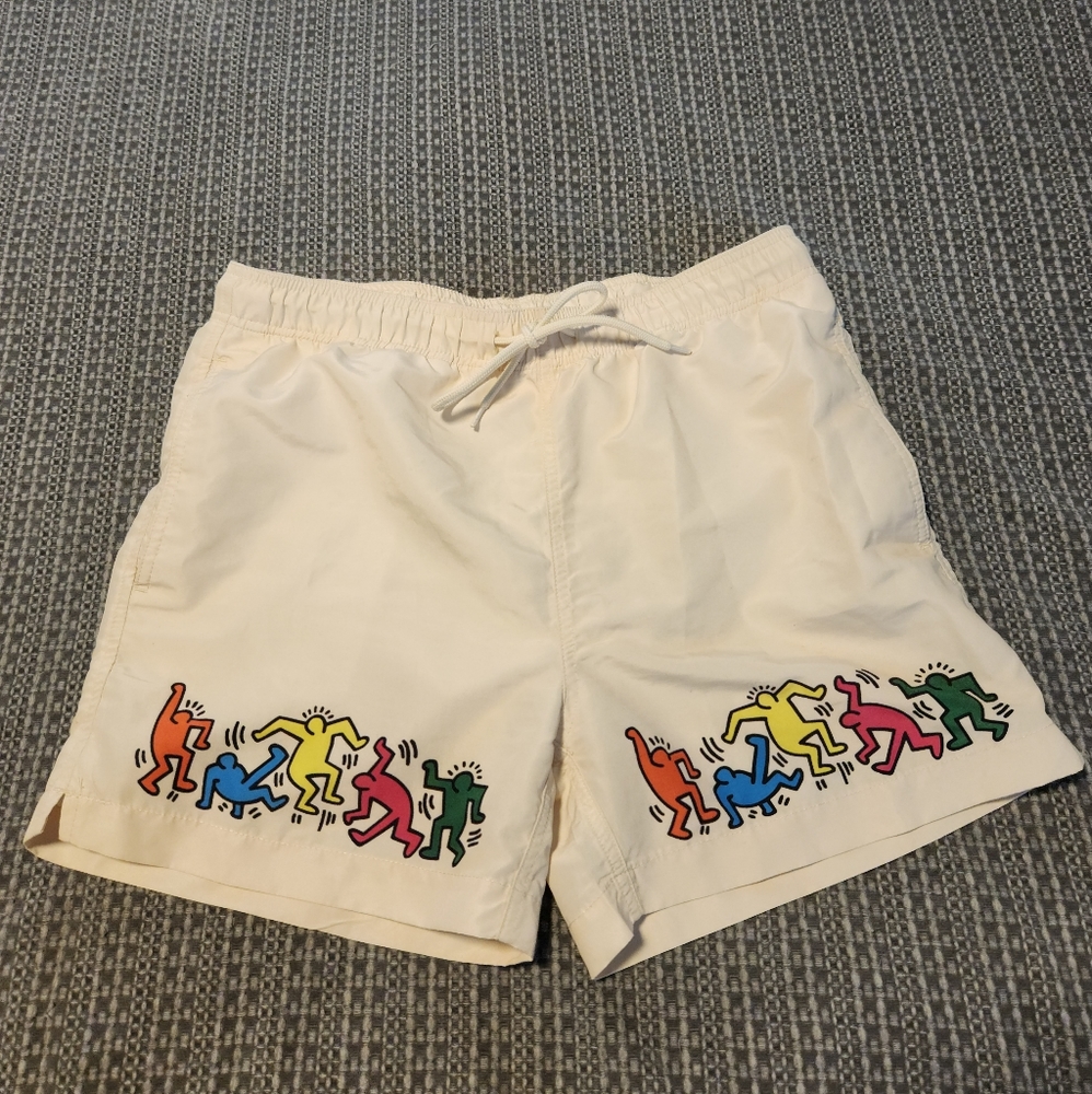 Mens Keith Haring Swim Trunk